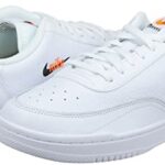 Nike Men’s Trainers Sneakers, White Total Orange Black, 10.5 US