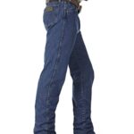 Wrangler Men’s George Strait Cowboy Cut Original Fit Jean, Heavyweight Stone Denim, 38W x 32L