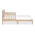 Dream On Me 648-VOAK Brookside Toddler Bed, 53x29x28 Inch (Pack of 1), Vintage White Oak