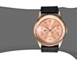 Invicta Men’s 6752 Vintage Rose Dial Black Leather Watch