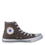 Converse Mens Chuck Taylor All Star High Top, 5.5 Men 7.5 Women, Charcoal