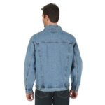 Wrangler Men’s Unlined Denim Jacket, Vintage Indigo, Large