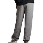 Dri-Power Closed Bottom Fleece Pant – Oxford – Large