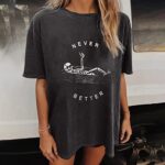 Graphic Tees for Women Vintage Summer Y2k Tops for Women Aesthetic Graphic Tees Vintage Clothes Baggy Shorts Sleeve Tshirts Trendy Oversized Blouse Ofertas De Primera Vintage Graphic Tees