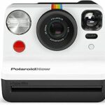 Polaroid Originals Now i-Type Instant Film Camera (Black and White) Bundle with Color Instant Film for i-Type Cameras and Reusable Vintage Accessory Bundle (3 Items)