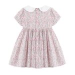 Simplee kids Baby Girls Floral Dress Infant Toddler Girls Outfits Summer Casual Dresses for 12 Months (Light Pink)