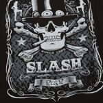 Liquid Blue Men’s Slash Bottle of Slash T-Shirt, Black, XX-Large