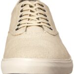 SEAVEES Men’s 08/63 Hermosa Plimsoll Core Tennis Shoe,Natural Vintage Wash Linen,7.5 M US