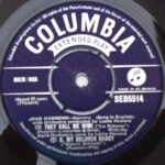 Columbia Vintage: 78 RPM Record, La Boheme (Act 1) They Call Me Mimi ; Madam Butterfly (Act 2) One Fine Day