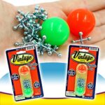 Vintage Metal Jacks Game Set Retro Toys (2 Packs) Mini Jax Game with Two Bouncy Ball| Classic Family Games | Jacks Games for Kids and Adults | Great Party Favors or Pinata Filler Toy in Bulk. 950-2s