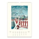 Cavallini & Co. 2024 Wall Calendar, featuring Vintage Japanese Woodblock Prints (CAL24-35)