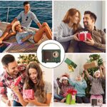 Dosmix Retro Bluetooth Speaker, Vintage Decor, Mini Wireless Bluetooth Speaker, Cute Old Fashion Style for Kitchen Desk Bedroom Office Party Outdoor Accessories for iPhone Android (Green)