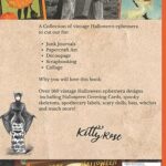 Vintage Halloween Ephemera: Spooky Image Collection To Cut Out For Junk Journals, Collages, Decoupage, Scrapbooking And Paper Craft