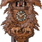 The Vintage Cuckoo Clock BEARS IN THE FOREST is Gorgeous